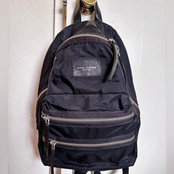 Auth MARC JACOBS large Biker Bag pack - Picture 1 of 11